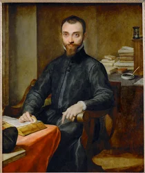 Monseñor Giuliano della Rovere (pintura sobre lienzo)