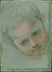 La cabeza de un niño, c.1586-89