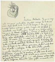 Carta autógrafa a Melchor Fernández Almagro, Granada, finales de enero de 1926