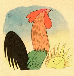 Ilustración en color de Federico Ribas Montenegro