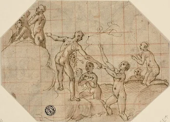 Grupo de almas benditas: Estudio para el Juicio Final
