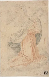 Ángel arrodillado