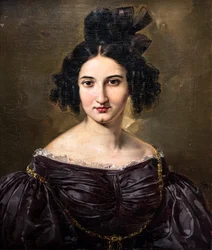 Retrato de mujer, antes de 1840 (óleo sobre lienzo)