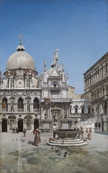 Patio del Palacio Ducal, Venecia