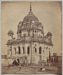 La Tumba de Saadat Ali en el Palacio Kaiserbagh