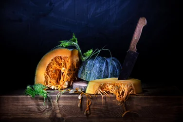 Cosecha de calabazas de Moody