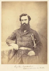 Capitán MacAndrew. Comisario en Oudh