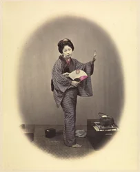 Bailarina 1868 Felice Beato