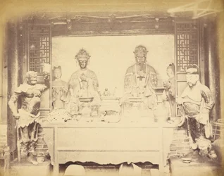 Casa Cuartel General, 1ª División, Pehtang, China, 1 de agosto de 1860