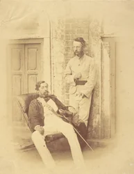 Mayor General Sir Robert Napier y Teniente Coronel William Wilberforce Harris Greathed, Bengala