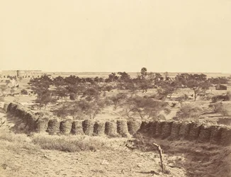 Monte Picquet, con en la Distancia la Casa y los Establos de Metcalfe