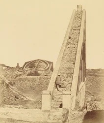 Antiguo Observatorio cerca de Delhi