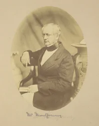 Retrato de Sir Robert Montgomery, Esq., B.C.S, Comisionado Jefe en Oude