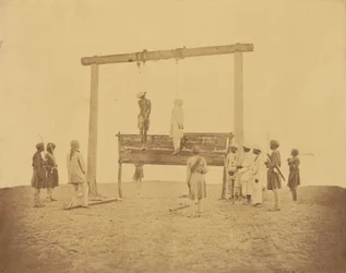 Retribución, Ahorcamiento de Amotinados