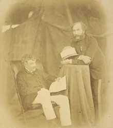 Sir Henry Drury Harness, K.C.B., Comandante Coronel, Ingenieros Reales y Coronel Robert Abercromby