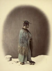 Chubasquero de paja