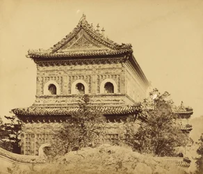 El Gran Palacio Imperial de Porcelana (Yuan Ming Yuan), Pekín, Octubre 1860