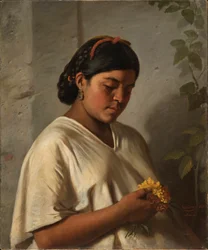 Mujer India con Caléndula, 1876