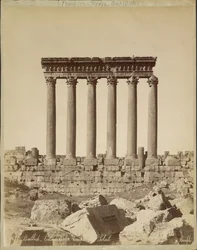 Baalbek - Columnas del templo del Sol