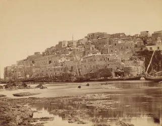 Jaffa, Vista general desde el mar - Palestina