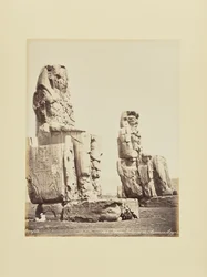 Tebas. Colosos de Memnón (Egipto)