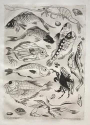 Servicio de Cena (servicio Rousseau): Peces (n.º 24)