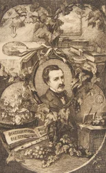 Frontispicio para Les Amis de la Nature de Champfleury, 1859