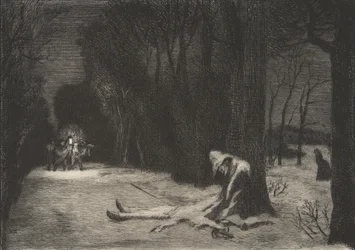 La Muerte de Matamore Capitán Fracasse, 1864