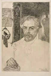 Retrato de Edmond de Goncourt, 1882