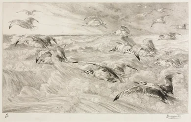 Las gaviotas, c. 1880
