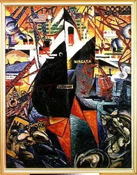 El Puerto (óleo sobre lienzo)