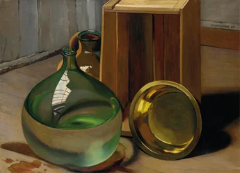 Dame-jeanne y caja, 1925