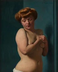 Mujer desnuda, 1907
