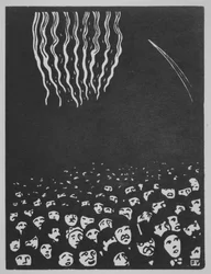 Fuegos artificiales, La Feria Mundial VI, 1901