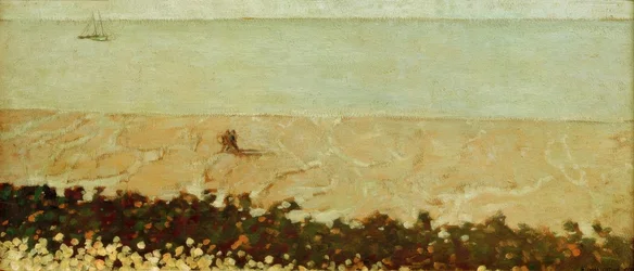 La playa de Villerville