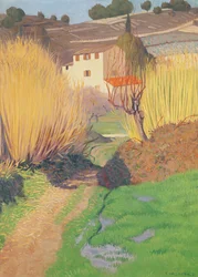Paisaje en Lagnes, 1921