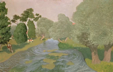 Paisaje de Normandía