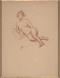 Desnudo femenino reclinado