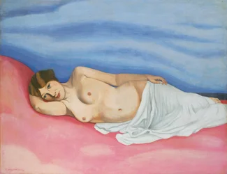 Desnudo femenino reclinado, 1913