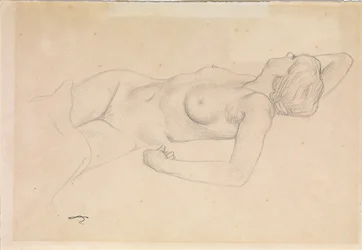 Desnudo reclinado