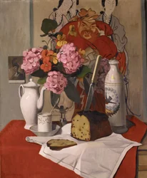 Naturaleza muerta con flores, 1925