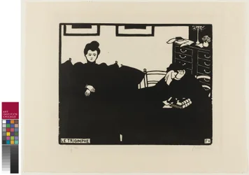 El triunfo, lámina dos de Intimidades, 1898