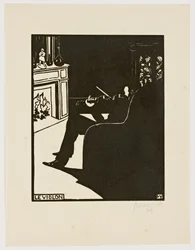 El violín, de la serie "Instrumentos musicales", 1896-97