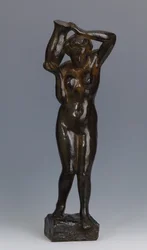 Mujer con una jarra, estudio, 1914