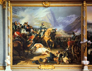 Batalla de Rivoli ganada por el Emperador Napoleón I, 14 de enero de 1797, c1835-1884