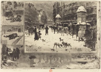 El Invierno en París, 1879