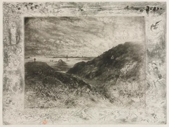 El acantilado, bahía de Saint Malo