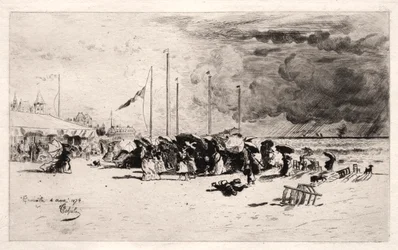 La tormenta en Trouville