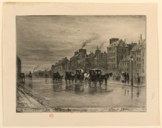 La parada de taxis