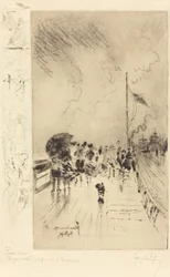 Un Muelle en Inglaterra, 1879